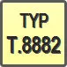 Piktogram - Typ: T.8882